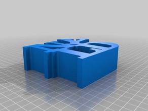 my customized word sculpture nyld sculptures 3d print model - Mito3D