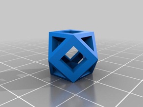 benim konveks çokyüzlülere özelleştirilmiş matematik sanat 3d print model - Mito3D