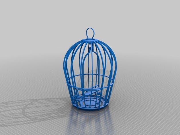 bird cage toys games birdcage 3D print model - Mito3D