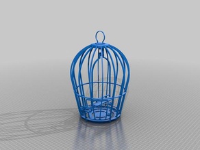 bird cage toys games birdcage 3d print model - Mito3D