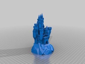 emilys castle buildings structures customized 3d print model - Mito3D