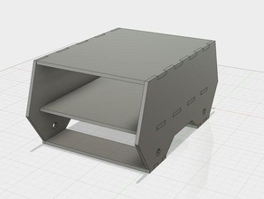 phantom châssis v1 la robotique 3d print model - Mito3D