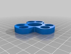 fidget spinner short stubby12 ball bearings mechanical toys toy 3d print model - Mito3D