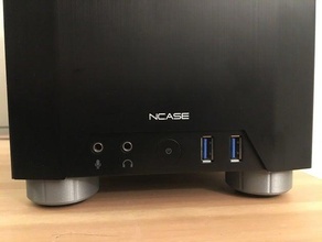 ncase m1 custom computer case feet 3d print model - Mito3D