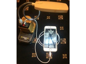 banco do poder de usb ryobi 18v one+ bateria ferramentas 3d print model - Mito3D
