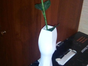 vase Dekor flower 3d print model - Mito3D