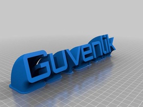 guvenlik office angepasst 3d print model - Mito3D
