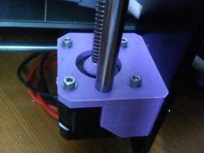 30cm leadscrew motor mounts prusa mk2 others 3d printer parts 3d print model - Mito3D