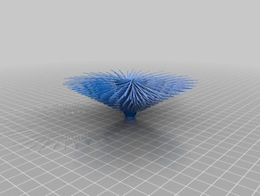 meu super personalizado flores drooloop a arte 3d print model - Mito3D