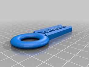 troy Anahtarlık 3d baskı 3d print model - Mito3D