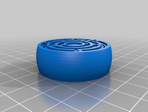 my customized random maze gyro generator fashion 3d print model - Mito3D