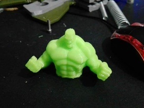 hulk chaveiro a arte ferramentas 3d print model - Mito3D