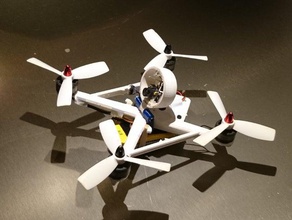 dr9 drone de carreras 9 rc los vehículos 3d print model - Mito3D