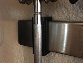 le rodage de l'acier reste une barre magnétique cuisine manger 3d print model - Mito3D