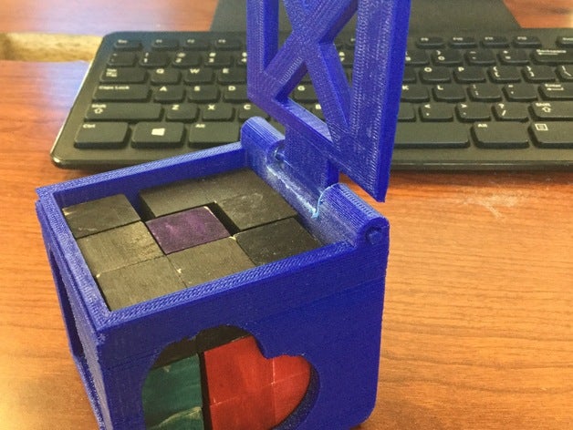 box puzzle 3D print model - Mito3D