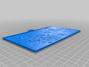eden 2 d a arte personalizado 3d print model - Mito3D