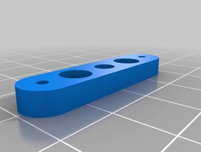 fabrikator mini magnetic print bed bracket 3d printer parts turnigy 3d print model - Mito3D