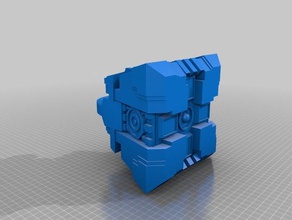 space zombie floating temple games 3d print model - Mito3D