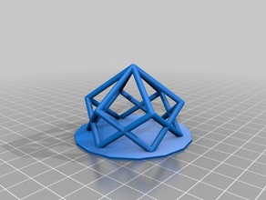 meine angepasste Gitter-cube v2 neue Möglichkeiten math Kunst 3d print model - Mito3D