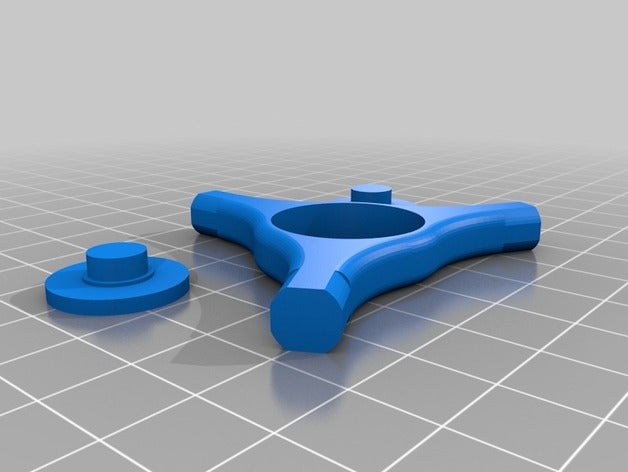 fidget torção 3d impressão rolamentos giratório 3D print model - Mito3D