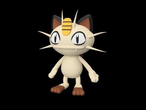 meowth oyuncaklar oyunlar pokemon pokemongo pokemons figürü figürleri git oyuncak 3d print model - Mito3D