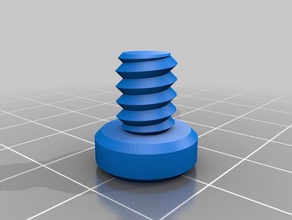 m5 dado bullone rondella filettata di fabbrica parti personalizzato 3d print model - Mito3D