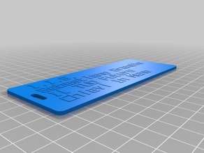 grandis portachiavi accesorios personalizado 3d print model - Mito3D