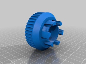 e-longboard pulley wheels 3d printing 3d print model - Mito3D
