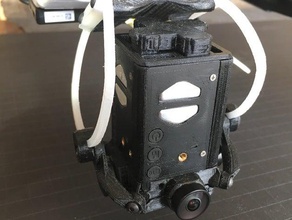 vidit360 dji inspire clon drone monte de la cámara Vídeo en 360 grados montaje 1 el fpv 3d print model - Mito3D