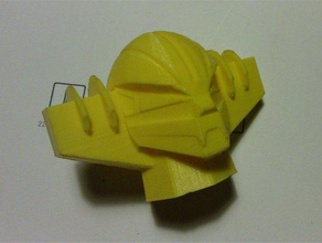 jeeg cabeza 3d impresión 3d print model - Mito3D