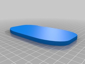 copia quadrato con angoli arrotondati 3d stampa 3d print model - Mito3D