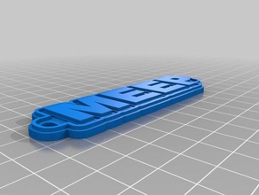 mepp chaveiros personalizado 3d print model - Mito3D