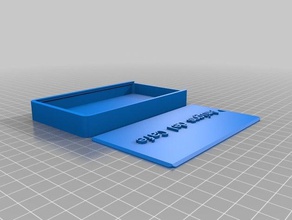 caja amigos del cafe containers customized 3d print model - Mito3D