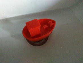 küçük tekne banyo oyuncaklar oyunlar bain bateau aksesuarları küvet çocuk çocuklar yaramaz çocuğu yüzer kız jouet oyna salle bains sıçrama su 3d print model - Mito3D