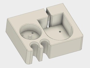 duvara monte phillips Ultrasonik banyo aksesuarları diş fırçası 3d print model - Mito3D