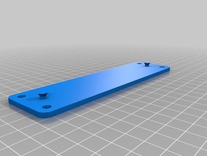router mounting bracket office tp-link 3d print model - Mito3D
