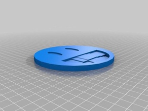 smiley face de brinquedo 3d impressão 3d print model - Mito3D