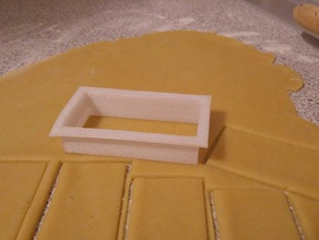 paramétrico cortador de biscoito parametrischer pl&aumltzchenausstecher a cozinha jantar cookiecutter plaetzchen plaetzchenausstecher 3d print model - Mito3D