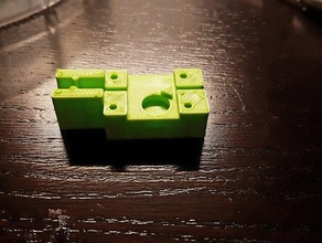 3d systems cube 3 cartridge mod v1 printer parts anti jam extruder filament hack 3d print model - Mito3D