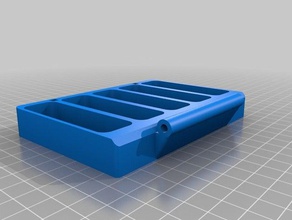 usb drive case containers flash holder 3d print model - Mito3D