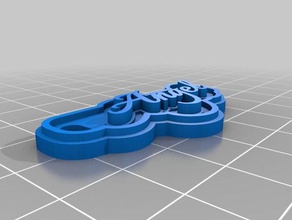 5 angel final keychains customized 3d print model - Mito3D