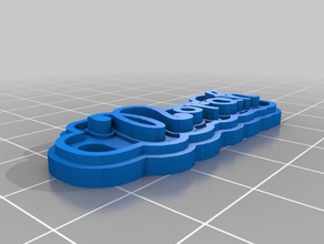 7 norah final keychains customized 3d print model - Mito3D