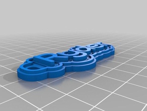 13 ryder endgültig Schlüsselanhänger angepasst 3d print model - Mito3D