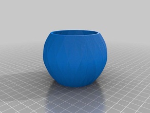 meu personalizados polígono vaso copa do bracelete gerador decoração personalizado 3d print model - Mito3D