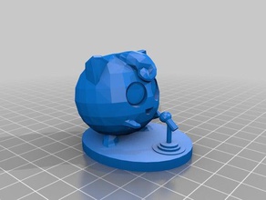 pummeluff, jon 3d drucken 3d print model - Mito3D