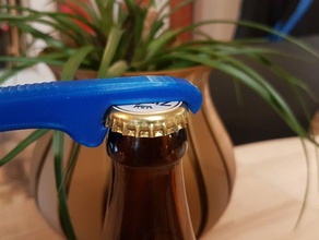 bottle opener without metal hobby 3d print model - Mito3D