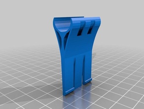 unicycle timing chip holder racetec sport outdoors 3d print model - Mito3D