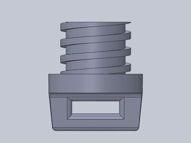 caiaque plug substituição partes 3D print model - Mito3D