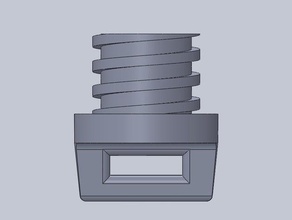 caiaque plug substituição partes 3d print model - Mito3D