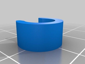 simples eixo clipe 3d a impressora acessórios 3d print model - Mito3D